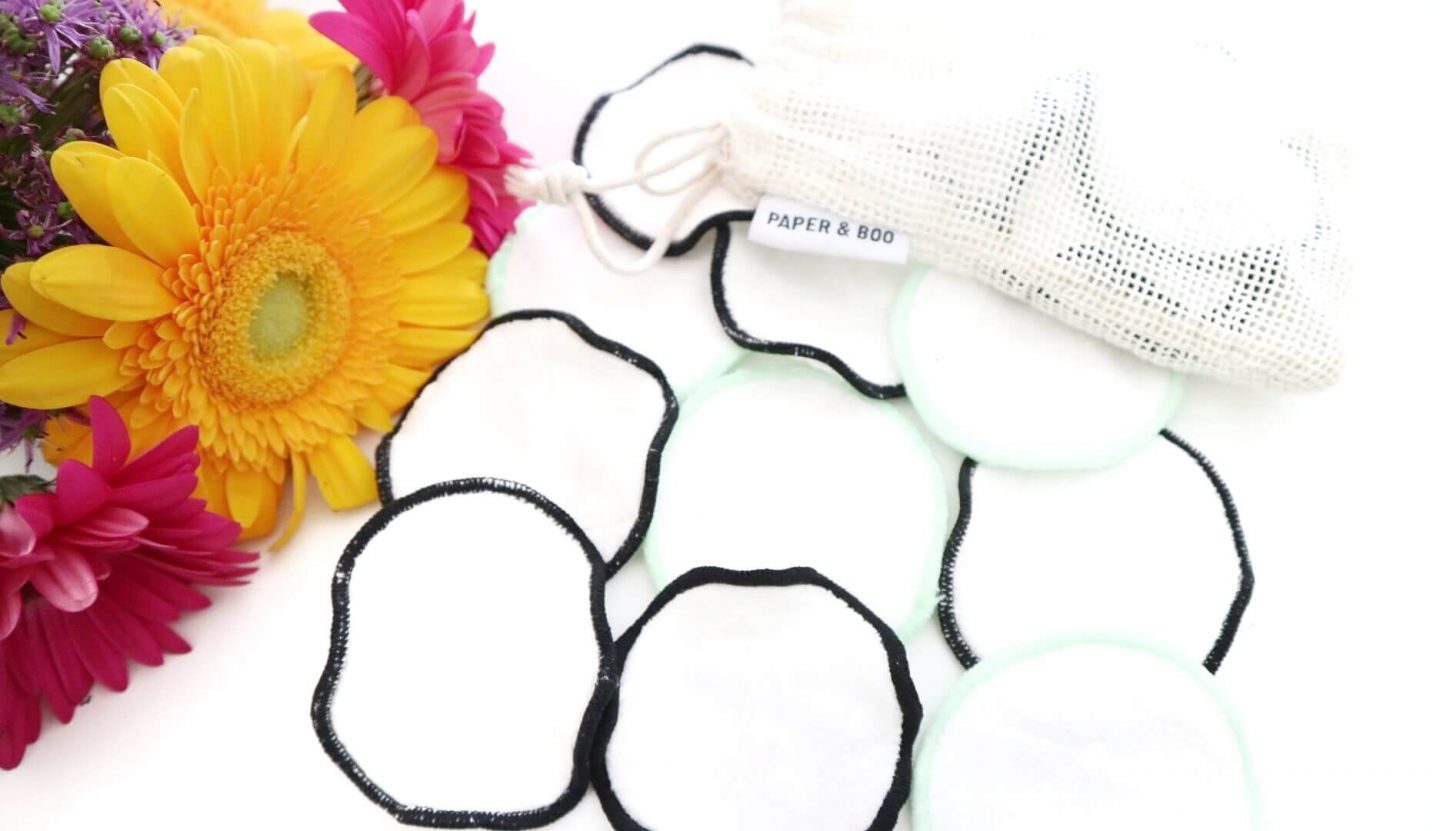 Wasbare wattenschijfjes van Paper & Boo